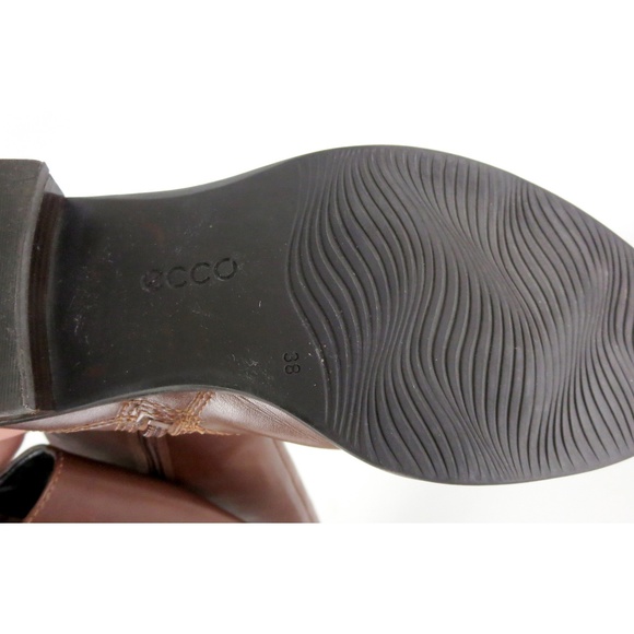 ECCO Sz 38 7-7.5 Hobart 25 Buckle Boot Knee Length - Picture 8 of 8